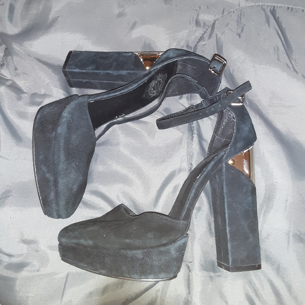 Black heels